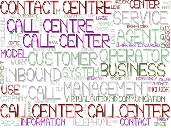 Callcenter Wordcloud Book Cover