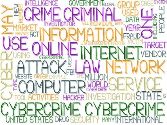 Cybercrime Wordcloud Book Cover