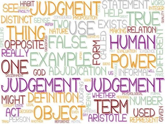 Judgement Wordcloud Sublimation: A Creative Approach to Design and Branding
