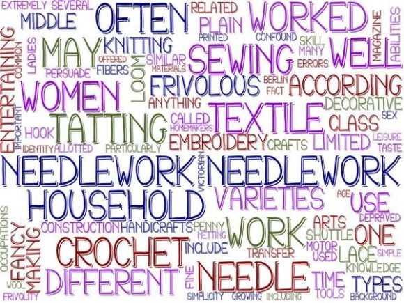 Needlework Wordcloud Tumbler: A Creative Tool for Designers and Creators